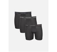 Calvin Klein Men's 3-Pack Cotton Stretch Boxer Briefs, Black