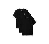 Calvin Klein Men's 3 Pack Crew Neck T-Shirts - Black | Size: Small Calvin Klein Black S