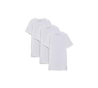 Calvin Klein Lv00nb4051 Short Sleeve Base Layer 3 Units White 2XL Man