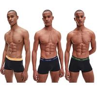 Calvin Klein Men's 3 Pack Low Rise Trunks - Cotton Stretch