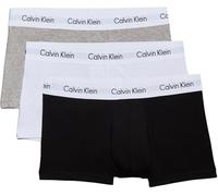 Calvin Klein Men's 3 Pack Low Rise Trunks - Cotton Stretch