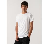 Calvin Klein Lv00nb4051 Short Sleeve Base Layer 3 Units White XL Men