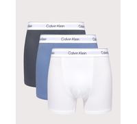 Calvin Klein Underwear Icon Cotton Stretch 3 Pack Relaxed Trunks, Assorted, Size S, Men Assorted
