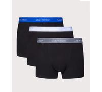 Calvin Klein Mens 3 Pack Relaxed Fit Trunks - Colour: R9B Black Body/Royalty/Casual/Grey - Size: Large
