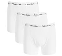 Calvin Klein Men's 3 Pack Trunk White