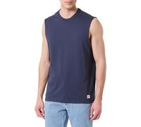 Calvin Klein Men's 30S Jersey Badge Muscle Tank LV04RF273G Tank Top, Blue, XL
