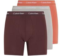 Calvin Klein, Men's, 3P Boxer Brief 000NB1770A, Multi (Rock Ridge, Fudge, Bruschetta), S