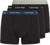 Calvin Klein, Men's, 3P Trunk 0000U2662G, Black (B- Black, Gr Heath, Navy Stone Wbs), M