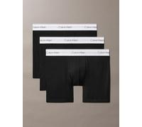 Calvin Klein Men's 3Pk Boxer Briefs, Black/Black/Black, XXL