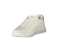 Calvin Klein Mens Aubrey Platform Sneaker Casual - White - Size EU 43