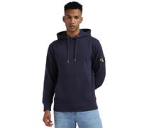 Calvin Klein Men's Badge Hoodie, Blue (Ink), XXS