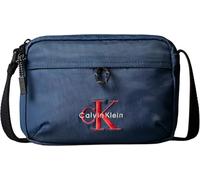Calvin Klein Men's BOLD CAMERA BAG LV04D3117G Crossover, Blue (Moonlit Ocean), One Size