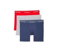 Calvin Klein Mens Boxer Brief - Icon Cotton Stretch (3-Pack) - VQN - M