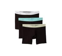 Calvin Klein Mens Boxer Brief - Icon Cotton Stretch (3-Pack) - VRB - M