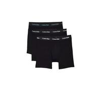 Calvin Klein Mens Boxer Briefs - Classic Fit (3-Pack) (B- Black, Shade, Slate Turq WBS) M