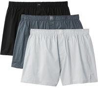 Calvin Klein Men's, Boxer Trad 3Pk 000NB4006A, Boxer, Black/Turbulence/Harbor Mist, L