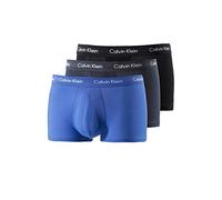 Calvin Klein Men's Boxers, Black/Blueshadow/Cobaltwater Dtm Wb, L