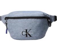 Calvin Klein Men's Bum Bag Bold Heather with Zip, Grey (Gray Heather), One Size