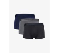 Calvin Klein Mens Calvin Klein Elasticated-Waistband Pack Of Three Stretch-Jersey Trunks Blue Grey S