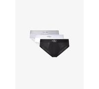 Calvin Klein Graphic Monogram Cotton Stretch slip black grey white 3 pack - M