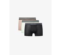 Calvin Klein Mens Calvin Klein Icon Active Mesh Pack Of Three Jersey Trunks Black/Fungi/Seafoam Wave M