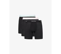 Calvin Klein Mens Calvin Klein Icon Pack Of Three Stretch-Cotton Boxer Briefs Multi L