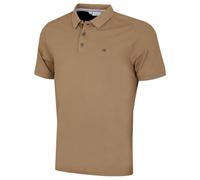 Calvin Klein Mens Campus 3 Button Polo Shirt - Biscuit - L