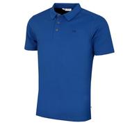 Calvin Klein Mens Campus 3 Button Polo Shirt - Dresden Blue Camo - L