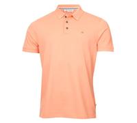 Calvin Klein Mens Campus 3 Button Polo Shirt - Papaya - S
