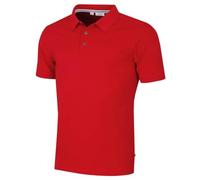 Calvin Klein Mens Campus Coastal Polo Shirt - Red - L