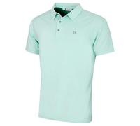 Calvin Klein Mens Campus Sport Polo Shirt - Aqua Sport - M