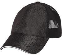 Calvin Klein Men's Cap Emblem Cordura with Mesh Back, Black (Black), One Size