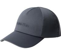 Calvin Klein Men's Cap Micro Twill Trucker Adjustable Closure, Grey (Iron Gate), One Size