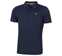 Calvin Klein Mens Central Eco Polo Shirt - Navy - XXXL