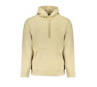 Calvin Klein Mens Ckj Classic Hoodie Pale Yellow Cotton - Size X-Large