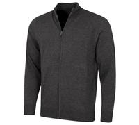 Calvin Klein Mens Cleveland Full Zip Sweater - Charcoal Marl - XL