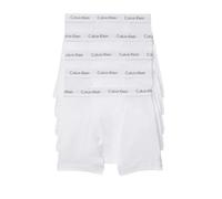 Calvin Klein Men's Cotton Classics 5-Pack Boxer Brief 5 White Bodies