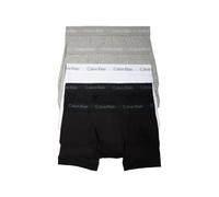 Calvin Klein Men's Cotton Classics 5-Pack Trunk, 2 Black, 2 Grey Heather, 1 White, M (Pack of 5)