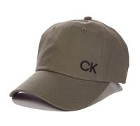 Calvin Klein Mens Cotton Twill Cap - Khaki - One Size