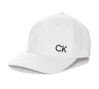 Calvin Klein Mens Cotton Twill Cap - White - One Size