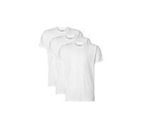 Calvin Klein Men's 3-Pack Pure Cotton Crew-Neck T-Shirts, White