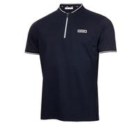Calvin Klein Mens Denton Blade Collar Polo Shirt - Navy - S
