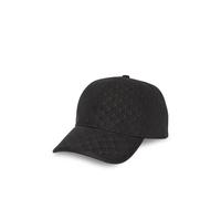 Calvin Klein Men's Emblem Print W Leather Patch Cap Charcoal Aop Calvin Klein Charcoal One Size