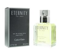 Calvin Klein Mens Eternity Eau de Toilette 50ml Spray For Him - Orange - One Size