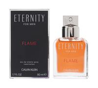 Calvin Klein Mens Eternity For Men Flame Eau De Toilette 50ml - NA - One Size