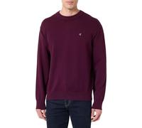 Calvin Klein Men's EU LS Cotton Relaxed CREWNK SWEA LV04RC309G Sweaters, Purple (Passion Plum), M