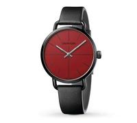 Calvin Klein Men's Even Black / Red Watch