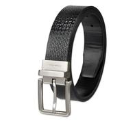 Calvin Klein Men's Everyday Versatile Two-In-One Reversible Belt, Dark Black/Dark Black, X-Large (42-44)