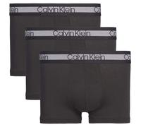 Calvin Klein Mens Fitted Trunk Boxers - Black Cotton - Size X-Large