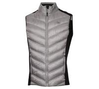 Calvin Klein Mens Frontera Full Zip Hybrid Golf Gilet - Black/Silver - L